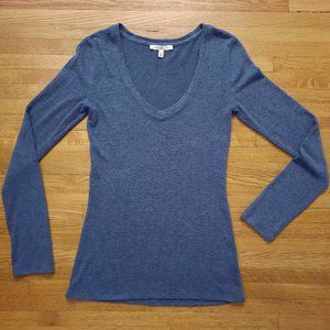 Express One Eleven V-Neck Knit Sweater